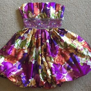 PRICE DROP Formal Floral Dress (Tony Bowls)